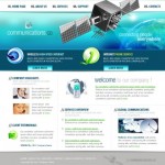 communication-company-website-design